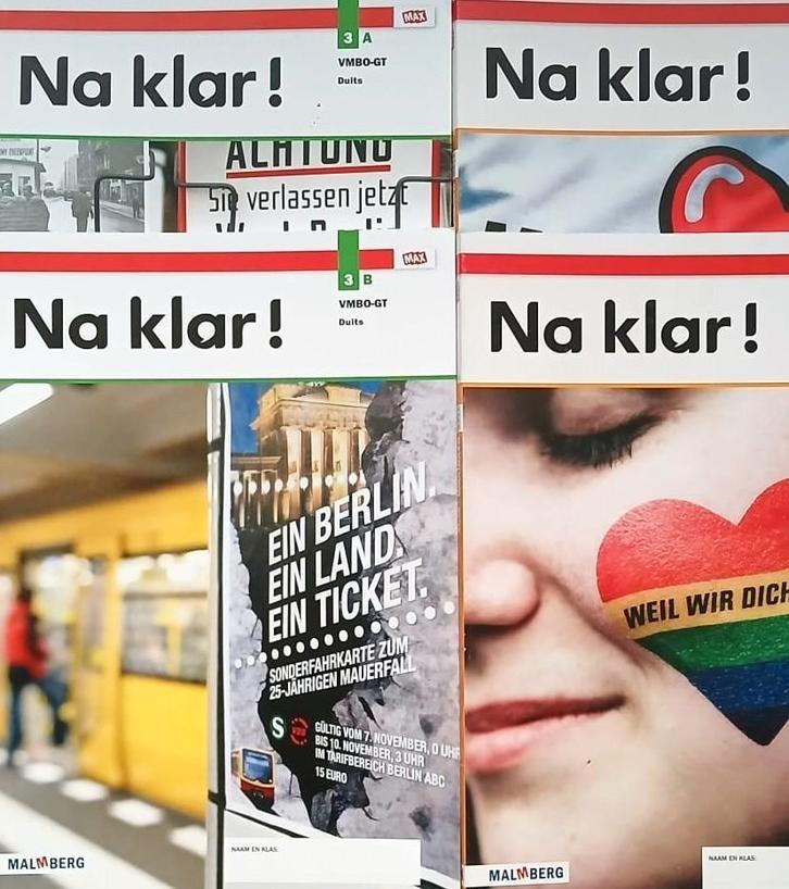 NA KLAR! DUITS MAX Leerwerkboeken Onderbouw VMBO-GT-HAVO-VWO, Boeken, Schoolboeken, Zo goed als nieuw, Duits, Verzenden