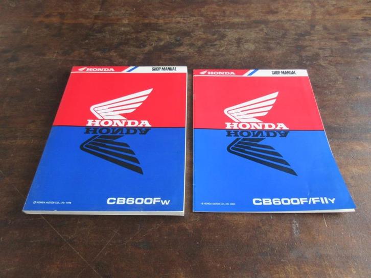 Honda CB600F CB600FII 1998-2000 werkplaatshandboek manual, Motoren, Handleidingen en Instructieboekjes, Honda, Ophalen of Verzenden