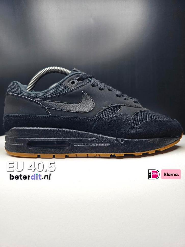 Nike Air Max 1 'Black Gum'
Maat: 40.5, Kleding | Heren, Schoenen, Zo goed als nieuw, Sneakers of Gympen, Zwart, Ophalen of Verzenden