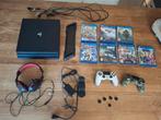 Playstation 4 Pro 1TB + 2 controllers, games en accesoires, Spelcomputers en Games, Spelcomputers | Sony PlayStation 4, Ophalen
