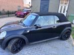 Mini Cabrio 1.6 120pk 2009 Zwart, Beige, 4 cilinders, Cabriolet, Zwart