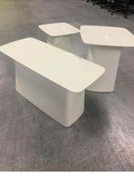 Vitra side table salontafel set wit, Design, Zo goed als nieuw, Minder dan 50 cm, Rechthoekig