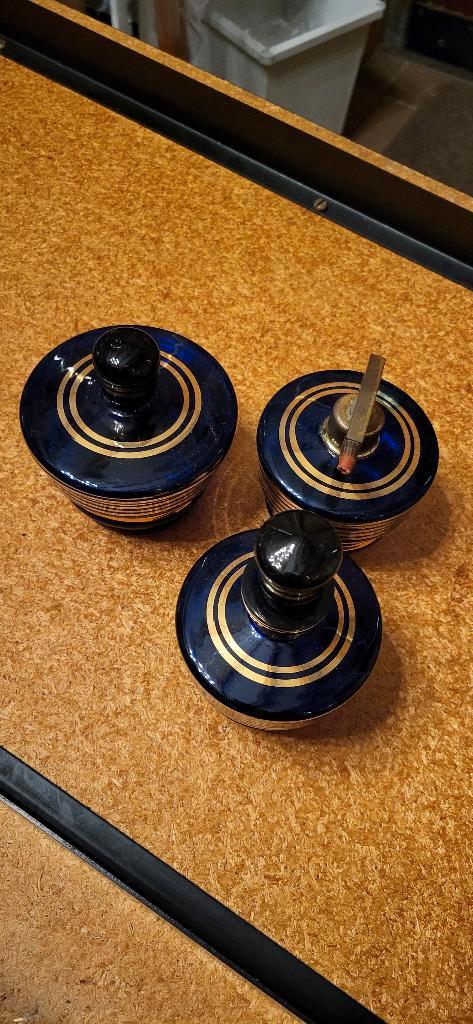 Bohemia glas- kaptafelset, Antiek en Kunst, Antiek | Glas en Kristal, Ophalen of Verzenden