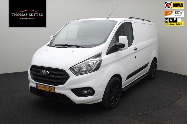 Ford Transit Custom 300 2.0 TDCI L1H1 Limited 2019 | Trekhaa, Auto's, Bestelauto's, Bedrijf, Te koop, ABS, Achteruitrijcamera