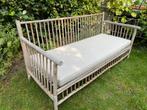 Charmante, bamboehouten tuinbank, Tuin en Terras, Tuinbanken, Ophalen, Gebruikt, Hout