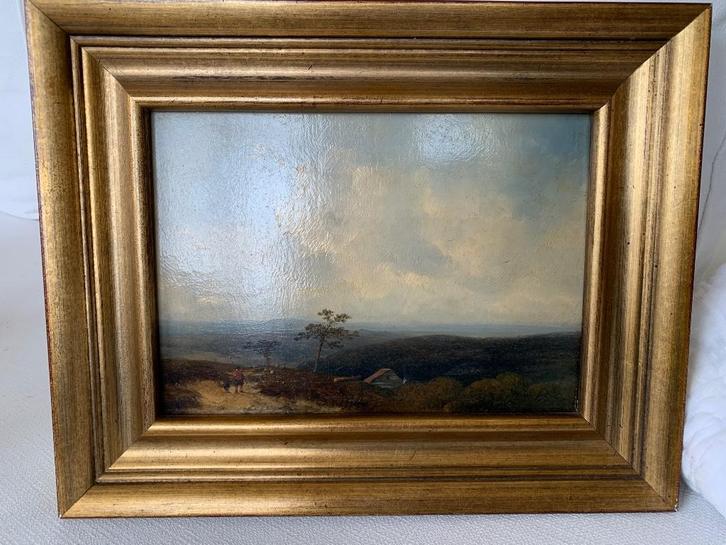 schilderij Hoppenbrouwers en Schelfhout, Antiek en Kunst, Kunst | Schilderijen | Klassiek, Ophalen