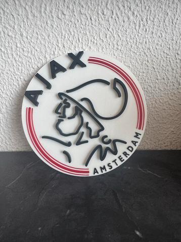 Ajax Logo 3D Geprint beschikbaar voor biedingen