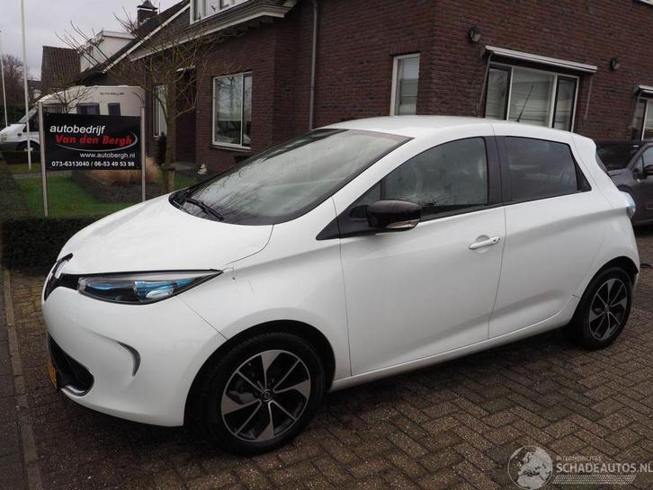 Renault ZOE R240 Intens 22Kwh KOOP ACCU (bj 2016, automaat), Auto diversen, Schadeauto's, Renault, Automaat, Elektrisch, Hatchback