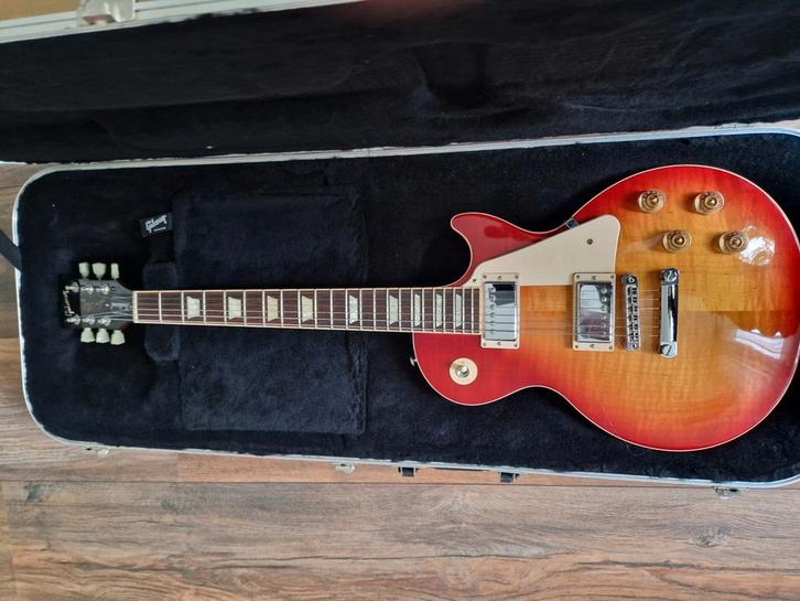 Gibson Les Paul traditional gitaar met koffer, Muziek en Instrumenten, Snaarinstrumenten | Gitaren | Elektrisch, Zo goed als nieuw