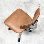 Vintage Gispen bureaustoelen, info en prijs in omschrijving., Ophalen, Gebruikt, Twee, Bruin