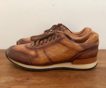 Magnanni leren sneakers bruin maat 39,5 beschikbaar voor biedingen