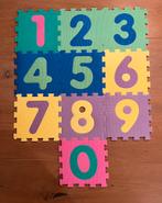 Foam puzzelmat cijfers, Ophalen, Zo goed als nieuw
