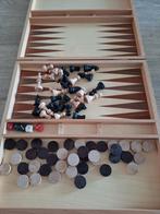Nieuwe Houten Spellenkoffer HOT GAMES, Ophalen, Een of twee spelers, HOT GAMES, Nieuw