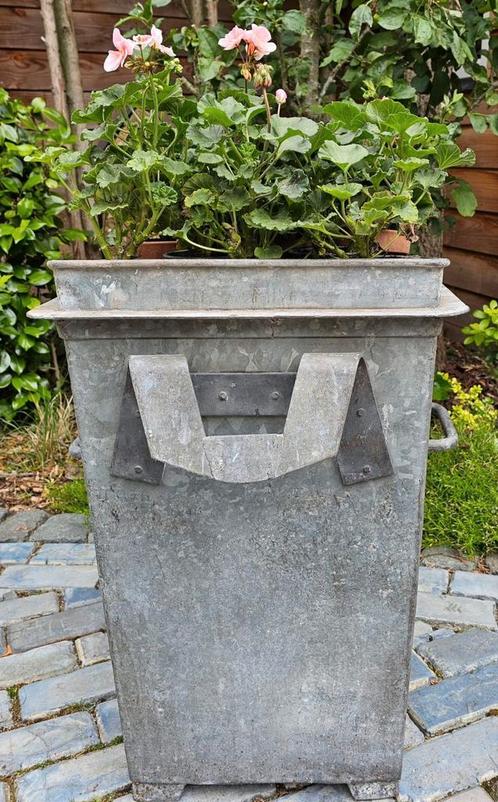 Bak zink industrieel., Tuin en Terras, Overige Tuin en Terras, Ophalen