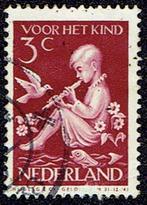 Nederland 1938, kinderzegels, 3+2 cent, met watermerk., Verzenden, T/m 1940, Gestempeld