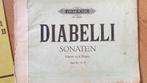 Bladmuziek van componist Anton Diabelli, Muziek en Instrumenten, Piano, Gebruikt, Ophalen of Verzenden, Artiest of Componist