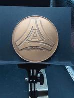 Grote bronzen penning Antwerpen, Ophalen of Verzenden, Brons, Buitenland