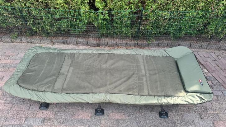 JRC Cocoon 2G Super Levelbed incl bijbehorende Slaapzak, Watersport en Boten, Hengelsport | Karpervissen, Zo goed als nieuw, Overige typen