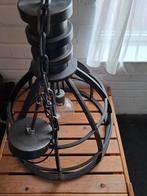 Industriële hanglamp, Huis en Inrichting, Lampen | Hanglampen, Ophalen, Minder dan 50 cm