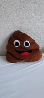 Leuk emoji kussen (drol, poepkussen) ong. 30 cm hoog, Ophalen of Verzenden, Nieuw