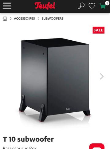 Teufel T 10 Subwoofer - Krachtige Bass beschikbaar voor biedingen