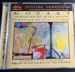 Dts cd Mozart symphony no 40 + 41 Herbert von Karajan, Ophalen of Verzenden, Classicisme, Gebruikt, Orkest of Ballet