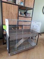 Dubbele caviakooi, Dieren en Toebehoren, Ophalen, Kooi, Gebruikt, 90 cm of meer