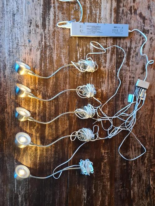 Ikea spots voor pax kast met TRÅDFRI., Huis en Inrichting, Lampen | Overige, Zo goed als nieuw, Ophalen