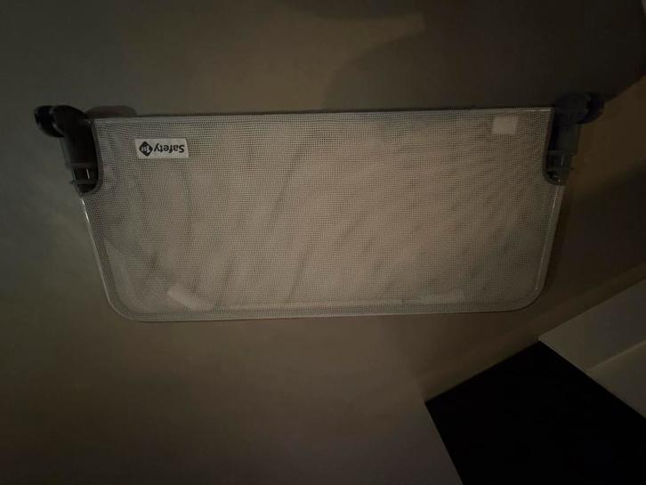 Safety 1st Bedhekje, Kinderen en Baby's, Traphekjes, Zo goed als nieuw, Klemhekje, Metaal of IJzer, minder dan 100 cm, Ophalen