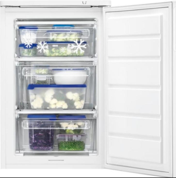 ZFT11497WA Vrieskast - Zo goed als nieuw!, Witgoed en Apparatuur, Vriezers en Diepvrieskisten, Zo goed als nieuw, Vrijstaand, Vrieskast