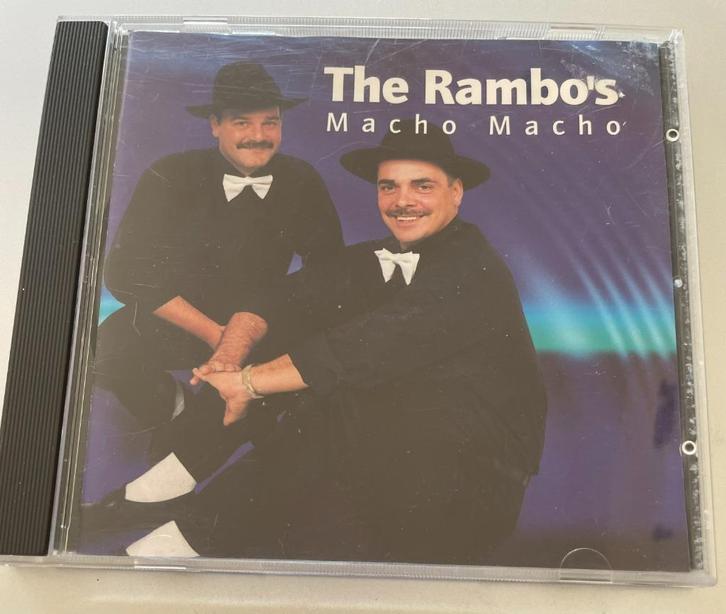 CD The Rambo's Macho Macho, Cd's en Dvd's, Cd's | Pop, Zo goed als nieuw, 2000 tot heden, Boxset, Ophalen of Verzenden
