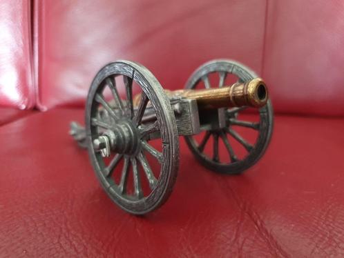metaal model voorlader kanon, Verzamelen, Militaria | Algemeen, Landmacht, Miniatuur of Beeldje, Nederland, Ophalen of Verzenden
