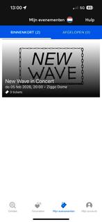 3 x staanplaats New Wave in Concert 5 februari, Drie personen of meer, Februari, Hip Hop