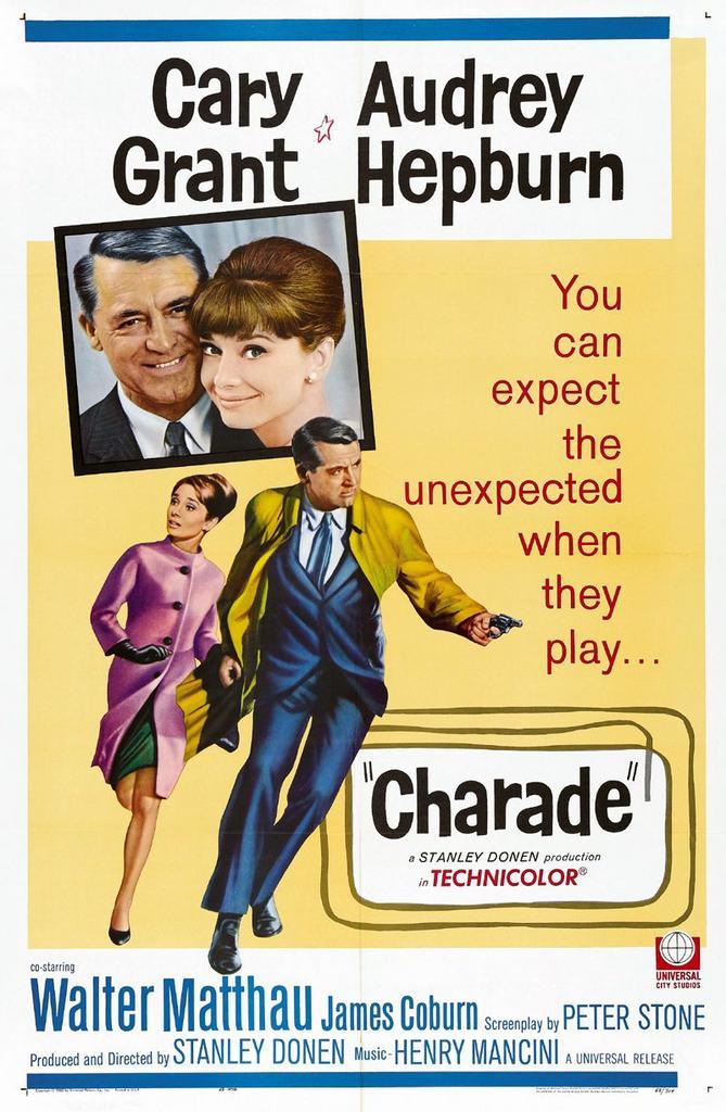 15) CHARADE, Cary Grant, Audrey Hepburn, Walter Matthau., Cd's en Dvd's, Dvd's | Klassiekers, Zo goed als nieuw, 1980 tot heden