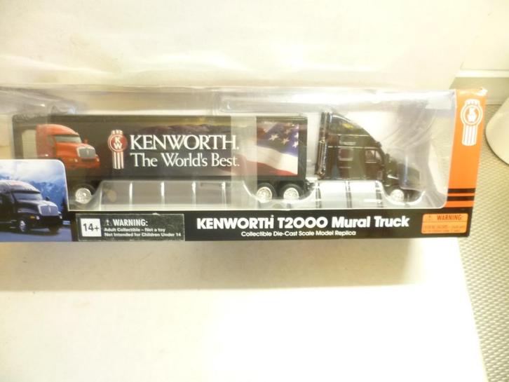 Norscot Kenworth T2000 Mural Truck vrachtauto 1:50 modelauto, Hobby en Vrije tijd, Modelauto's | 1:50, Nieuw, Bus of Vrachtwagen