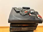 Vintage Stereo Toren Compleet, Gebruikt, Cassettedeck, Losse componenten, Ophalen