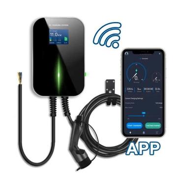 Autolader APP - 3 fase 11KW + 6 Meter Kabel -  Type 2 beschikbaar voor biedingen