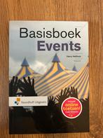 Basisboek events, Ophalen of Verzenden, Beta, Zo goed als nieuw, HBO