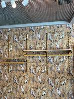Winkelinrichting /wandrekken cremagold van Retif goudkleur, Huis en Inrichting, Ophalen, Zo goed als nieuw