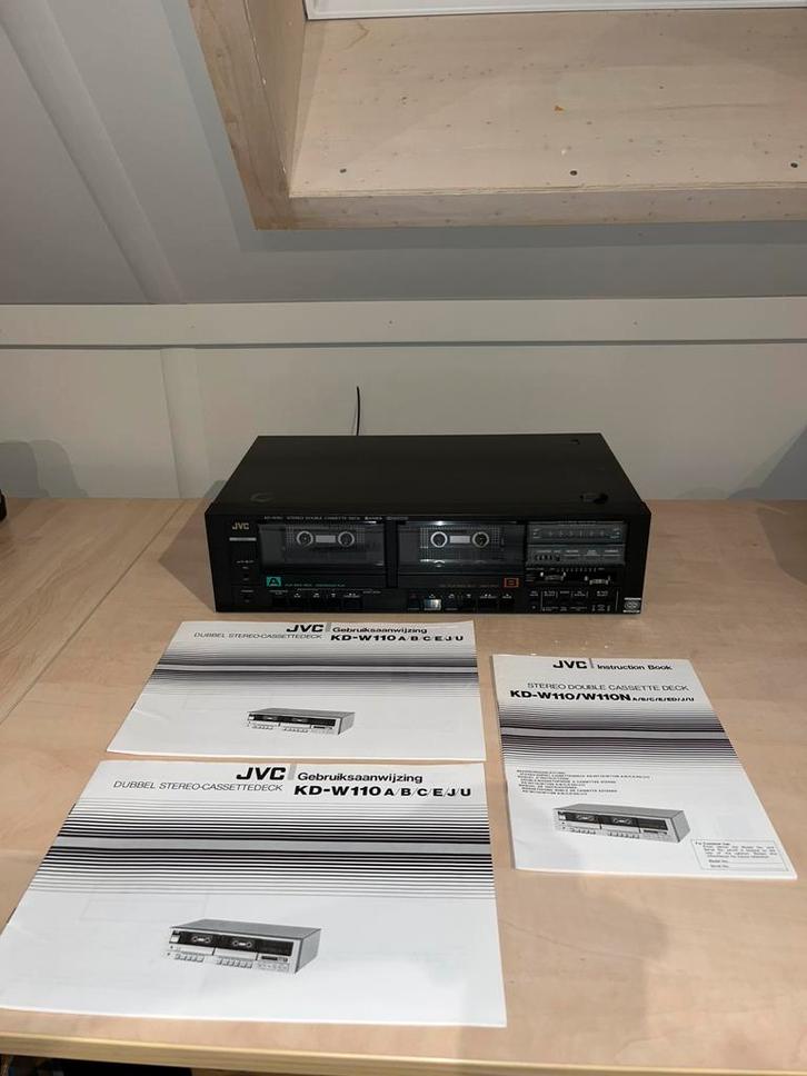 JVC Stereo Casette Deck KD-W110NE, Audio, Tv en Foto, Cassettedecks, JVC, Ophalen of Verzenden