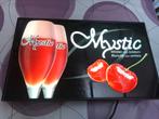 Kriek Mystic bier lichtreclame TL lamp, Ophalen, Gebruikt, Lichtbak of (neon) lamp