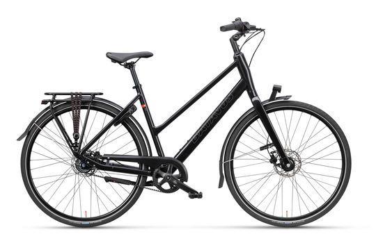 Batavus Senz exclusive zwart dames 53cm 28inch, Fietsen en Brommers, Fietsen | Dames | Damesfietsen, Nieuw, Batavus, Versnellingen