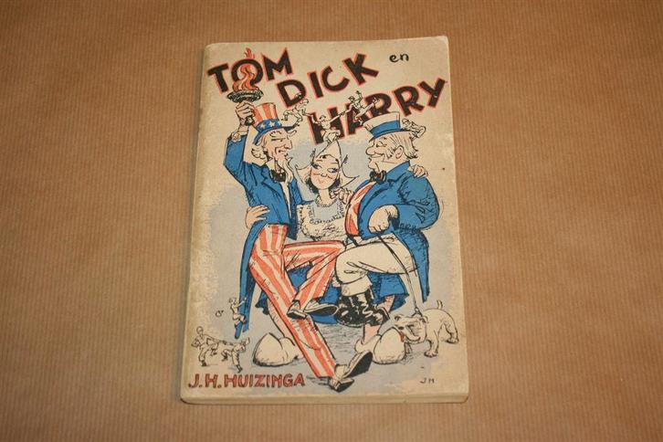 Tom, Dick en Harry - J.J. Huizinga - 1944, Boeken, Oorlog en Militair, Gelezen, Overige onderwerpen, Tweede Wereldoorlog, Ophalen of Verzenden