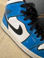Nike Air Jordan 1 mid se - signal blue maat 44 DD6834-402, Blauw, Nike, Ophalen of Verzenden, Sneakers of Gympen