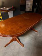 Tafels, Huis en Inrichting, Tafels | Eettafels, Ophalen, Gebruikt, Ovaal, 50 tot 100 cm