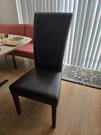 Eetkamerstoelen 8x, Huis en Inrichting, Stoelen, Ophalen, Gebruikt, Bruin, Vijf, Zes of meer stoelen