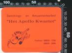 Sticker: Stemmings en Amusementsorkest Het Apollo Trio (3), Verzamelen, Stickers, Ophalen of Verzenden, Zo goed als nieuw, Bedrijf of Vereniging
