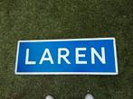 Straatbord metaal vintage LAREN, Ophalen of Verzenden, Gebruikt