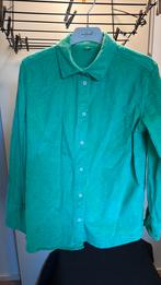 Gif groene robstof bouse Hema mt s, Ophalen of Verzenden, Zo goed als nieuw, Maat 38/40 (M), Groen