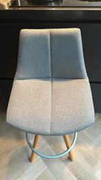 Sklum -2x Stof Barkruk - Grey, Huis en Inrichting, Barkrukken, Met voetsteun, 60 tot 90 cm, Zo goed als nieuw, 2 krukken
